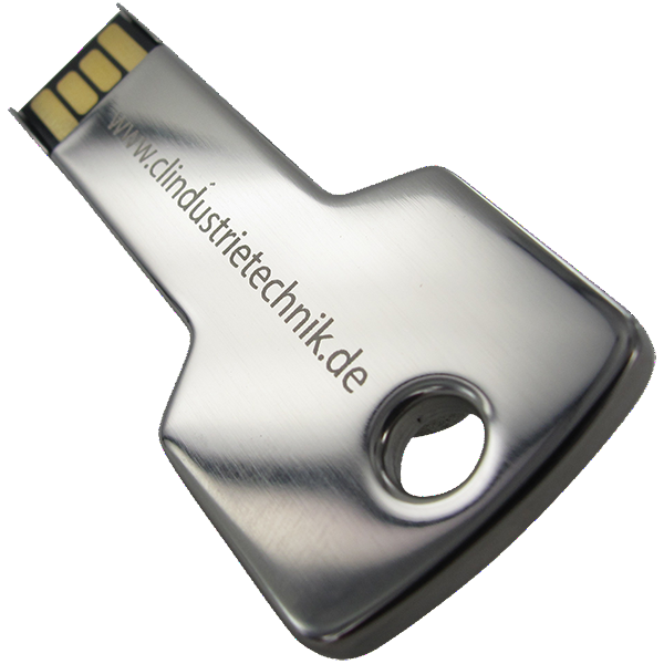 Gravierte USB-Stick DE-KEY